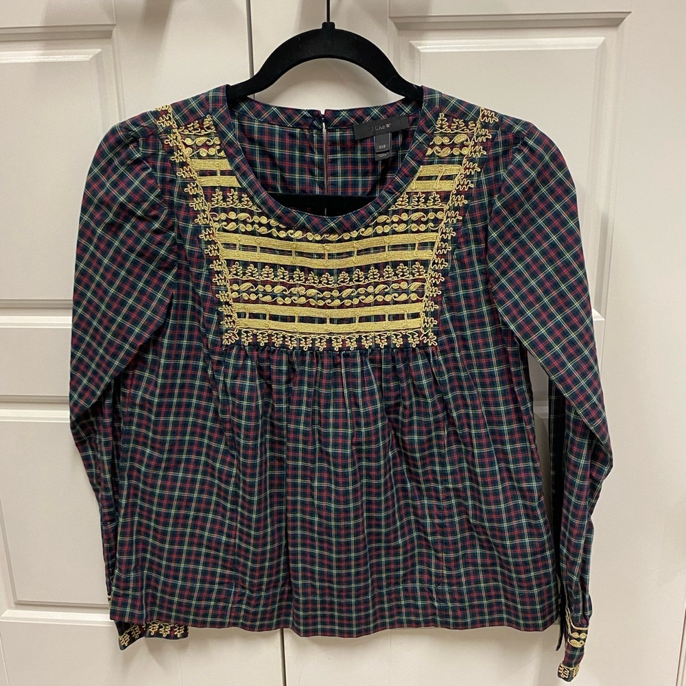 J. Crew blouse xxs